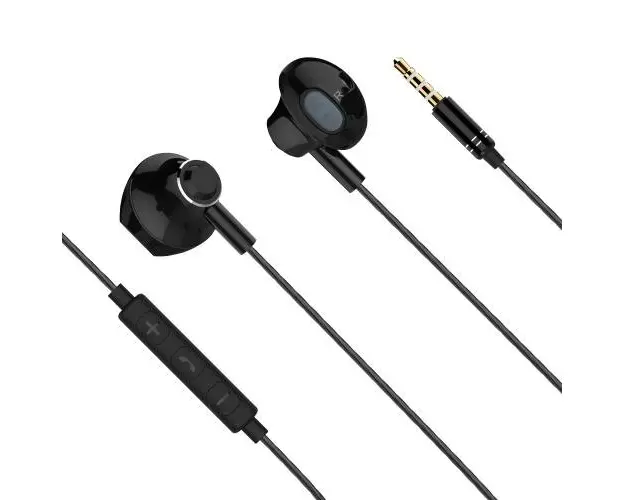 Casti in ear cu fir Kruger&Matz B2 cu microfon KMPB2, negru