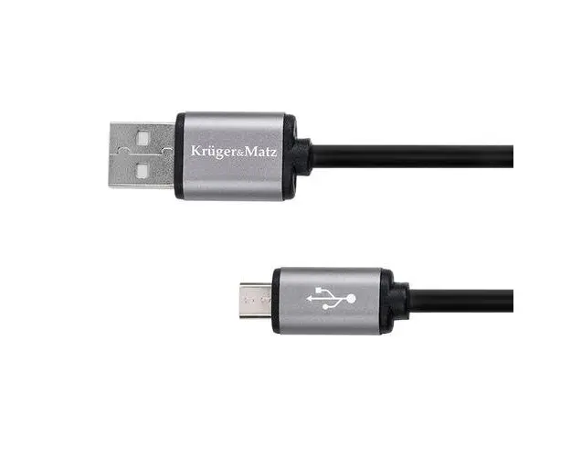 Cablu USB - MICRO USB, Basic Edition, 1M, Negru