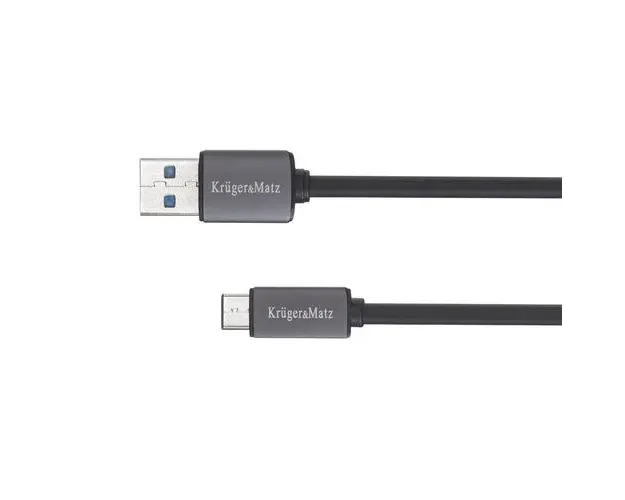 Cablu USB - USB tip C Kruger&Matz KM0347, 50 cm