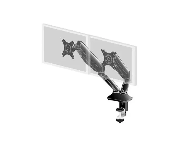 Suport dublu de monitoare IIYAMA, DS3002C-B1, 360, Pivot, 10inch - 27inch