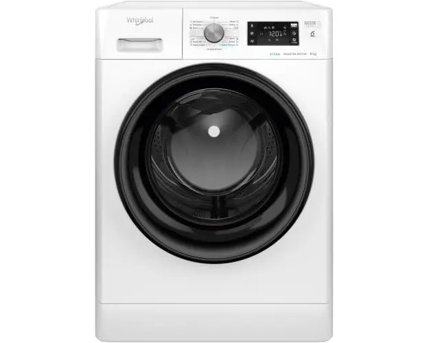 Masina de spalat rufe Whirlpool FreshCare+ FFB8258BVEE, 8kg, 1200 RPM, Clasa B, Steam Refresh, Tehnologia al-6lea Simt, Motor Inverter, Alb