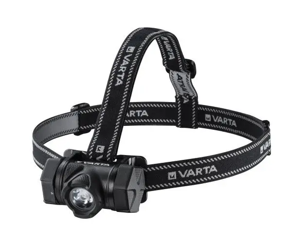Lanterna LED frontala Varta H20 Pro, 4W, 350 lm, rezistenta sporita, IP67, baterii incluse 3xAAA