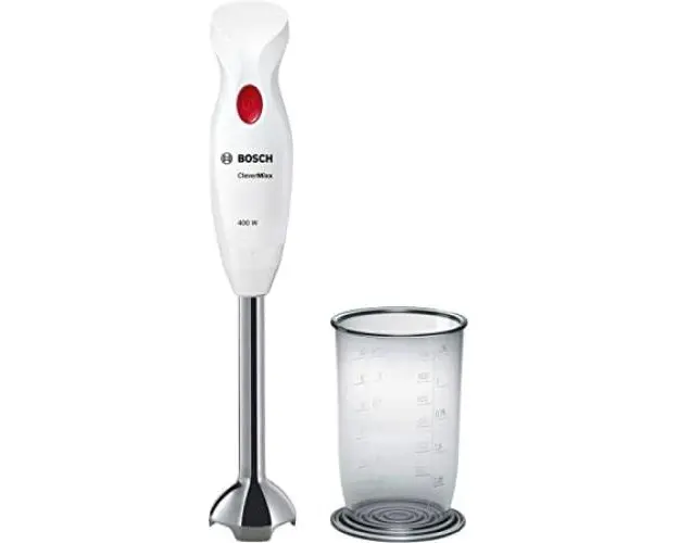 Blender manual CleverMixx 400 W Alb, rosu intens