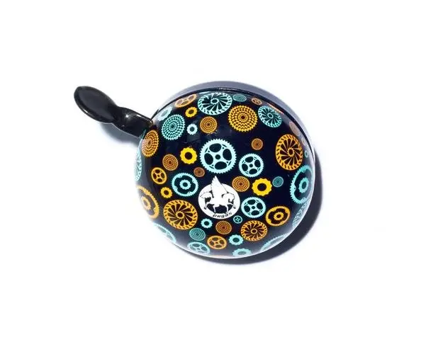 Sonerie Pegas Ding-Dong, 80MM, Bleu-Galben