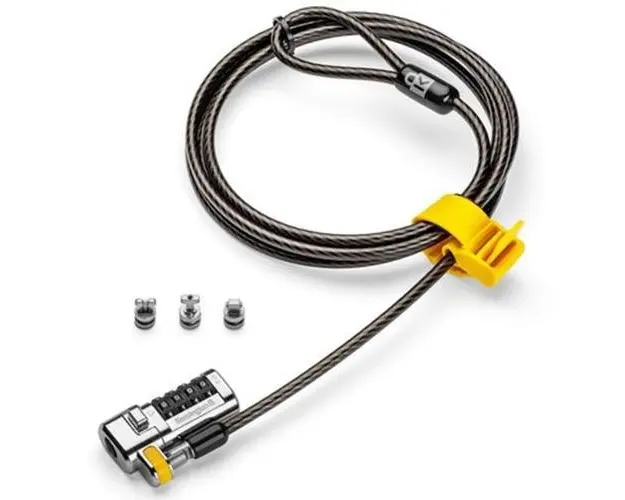 Cablu de securitate Kensington ClickSafe 2.0, 3-in-1, cu cifru