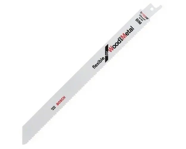 Set 5 panze pentru fierastrau sabie, Bosch S1122HF Flexible for Wood and Metal