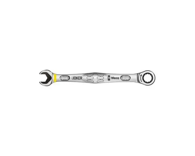 Cheie combinata fixa-inelara cu clichet, 10x159 mm, crom molibden, Wera Joker SW 10 SB