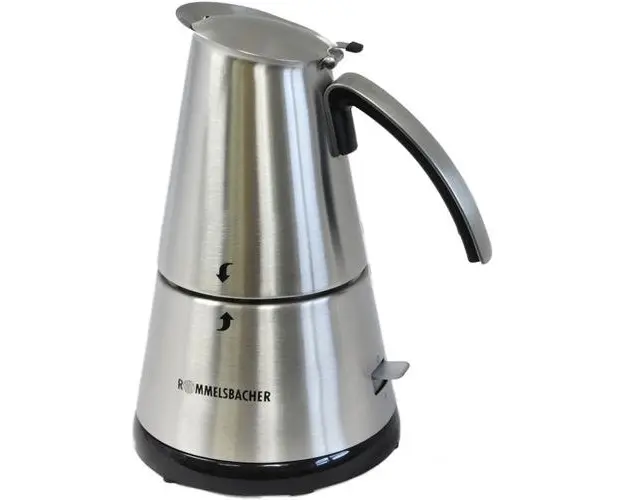 Cafetiera EL Presso mini, otel inoxidabil, 365W, oprire automata, Rommelsbacher, EKO364/E