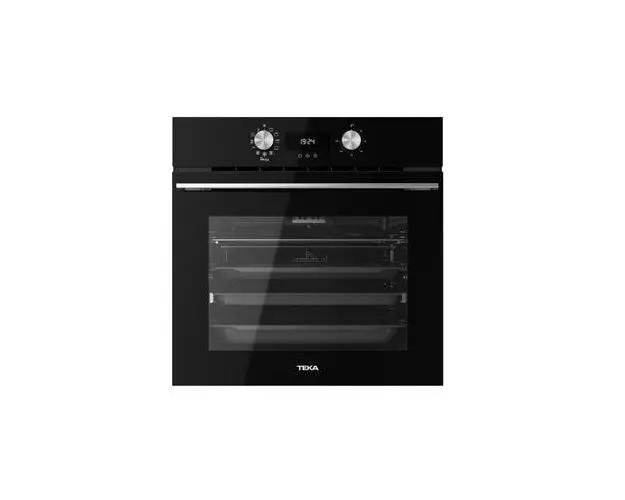 Cuptor electric HydroClean Teka HLB 8416 AIRFRY, 70 l, 9 functii, sticla neagra