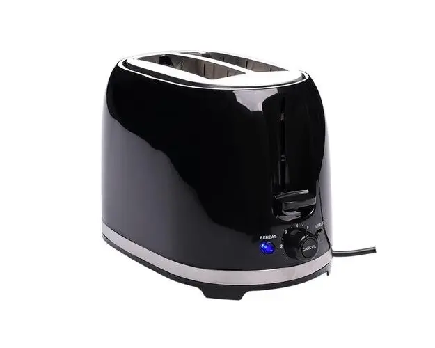 Prajitor de paine Lafe TSB003B, 850W, 2 felii, , functie dezghetare, plastic, Negru