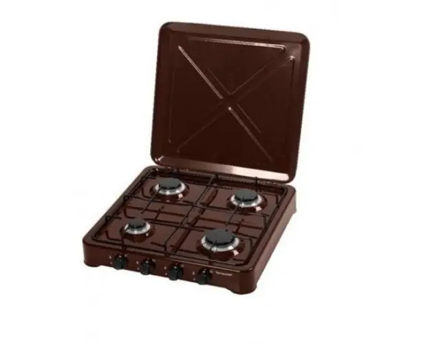 Plita 4 ochiuri RAVANSON K-04BR, Alimentare GPL butelie,Maro