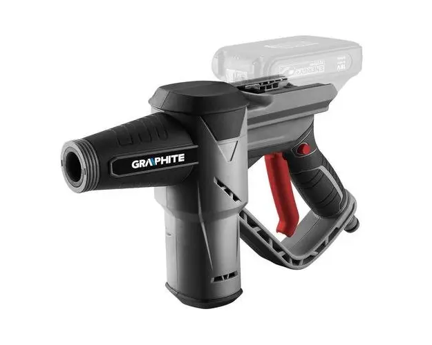 Aparat de spalat cu presiune Graphite Energy 58G083, 18V, Li-ion (acumulator neinclus), 6 moduri, max 24 bar