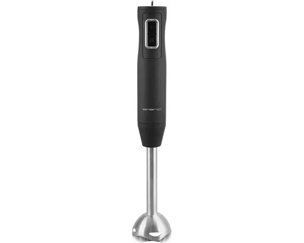 Blender de mana Emerio HB-111446, 250 W, 2 trepte viteza, maner cauciuc, Negru