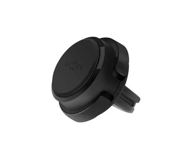 Suport grila de ventilatie auto cu magneti pentru telefon, Fixed Icon Air Mini, Universal, Negru