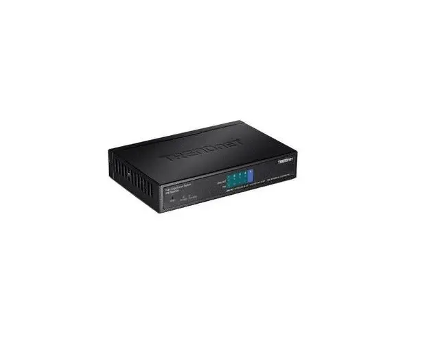 Switch 5 porturi - 4 Gigabit PoE+ 31W 1 x Gigabit - TRENDnet TPE-TG50ES