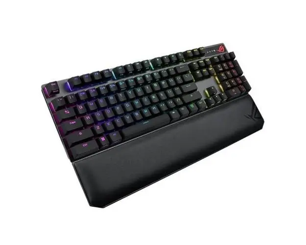 Tastatura Gaming Mecanica ASUS ROG Strix Scope Deluxe, ROG NX Red, USB (Negru)