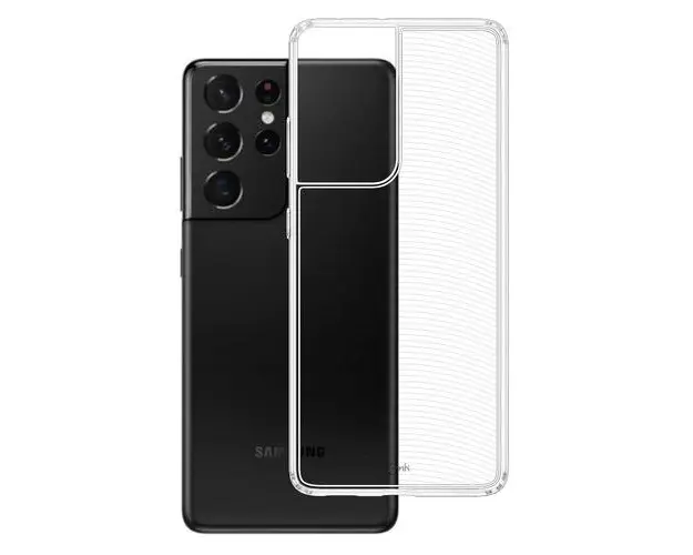Husa 3MK Armor Case, Compatibil cu Samsung Galaxy S21 Ultra, Transparent