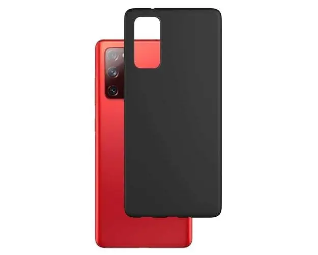 Husa 3MK Matt pentru Samsung Galaxy S21 FE, Antiamprenta (Negru)