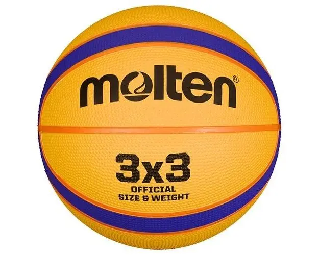 Minge baschet 3x3 Molten B33T2000, pompa inclusa