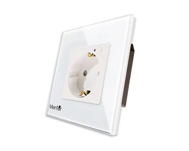 Priza Smart Wireless Mentor ES014 simpla incastrata WiFi 16A 1000W