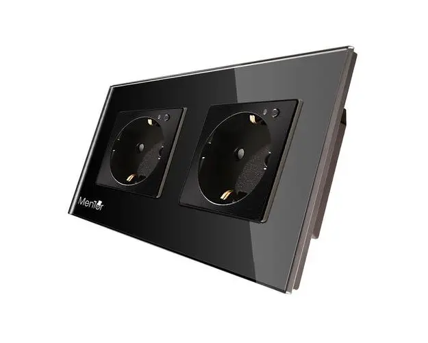 Priza Smart Wireless Mentor ES017 dubla incastrata WiFi 16A 2000W
