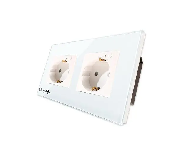 Priza Smart Wireless Mentor ES016 dubla incastrata WiFi 16A 2000W