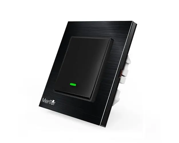 Intrerupator simplu Smart Mentor ES033 WiFi 10A 600W, ignifug