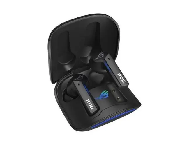 Casti True Wireless ASUS ROG Cetra, Bluetooth, Microfon (Negru)