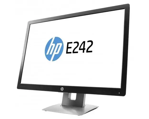Monitor Refurbished HP EliteDisplay E242, 24 Inch IPS, 1920 x 1200, VGA, Display Port, HDMI, USB