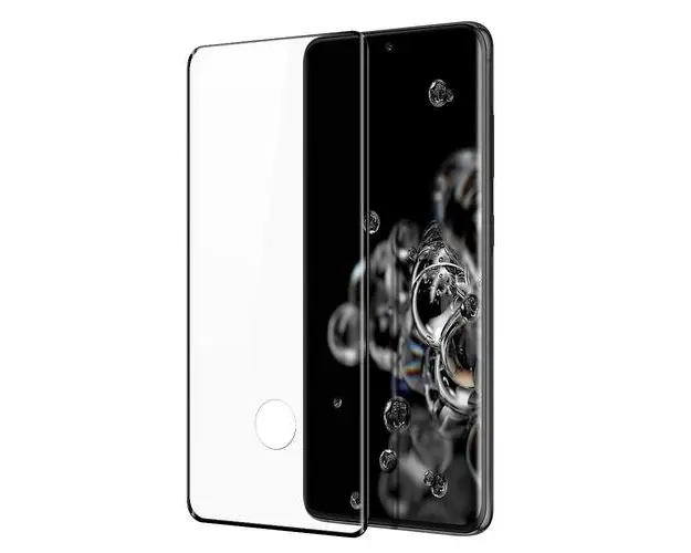 Folie protectoare de ecran, Dux Ducis, 9D, pentru Samsung Galaxy S21 Ultra 5G, Negru