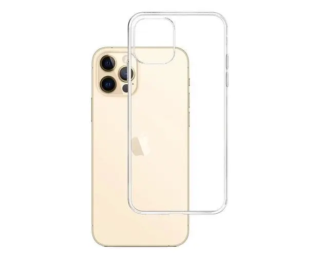 Protectie Spate 3MK Clear pentru iPhone 13 Pro (Transparent)