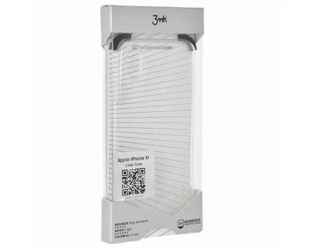 Husa protectoare 3MK iPhone Xr, transparenta