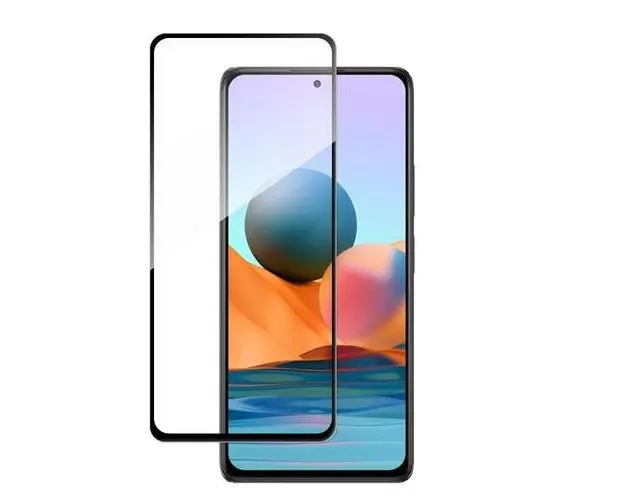 Folie Sticla Wozinsky Super Tough pentru Xiaomi Redmi Note 10 Pro (Negru)