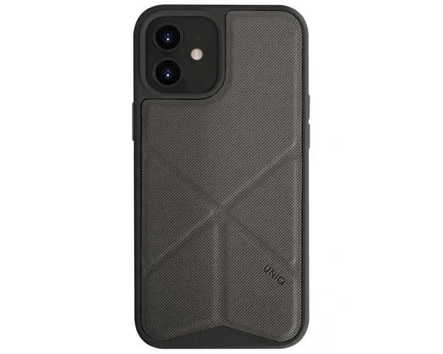 Protectie Spate Uniq Rigor pentru iPhone 12 Mini (Gri)