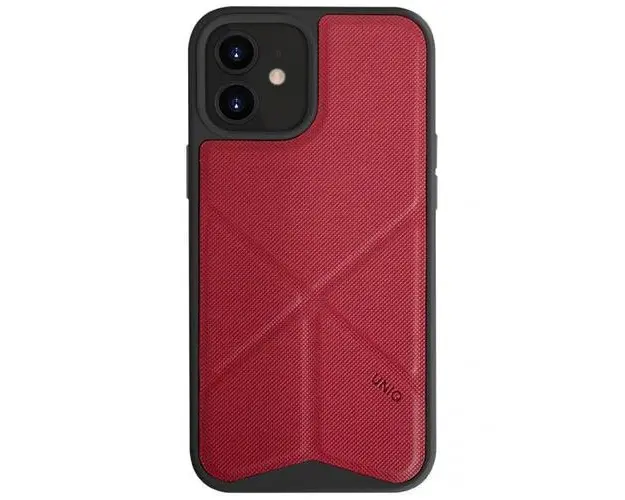 Protectie Spate Uniq Rigor pentru iPhone 12 Mini (Rosu)