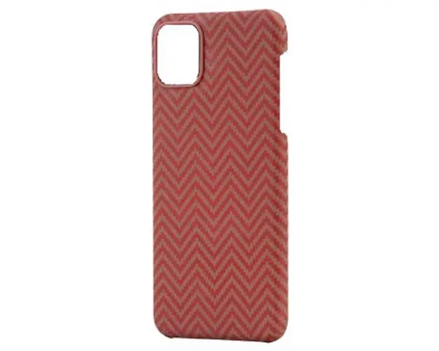 Husa de protectie Pitaka MagEZ pentru Apple iPhone 11 Pro, Car Case Magnet, Rosie/Portocalie