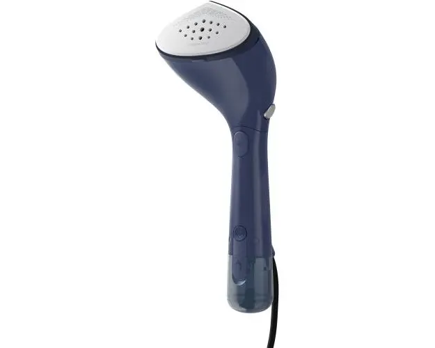 Aparat de calcat vertical portabil Philips STH7020/20 Seria 7000, 1500W, debit de abur 28 g/min, Rezervor de apa detasabil de 100 ml, Talpa OptimalTEMP, 30sec. Incalzire, Cap reglabil, 2 nivele de abur, Greutate 870 g, Husa