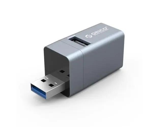 HUB USB Orico MINI-U32L 3 x USB, Gri