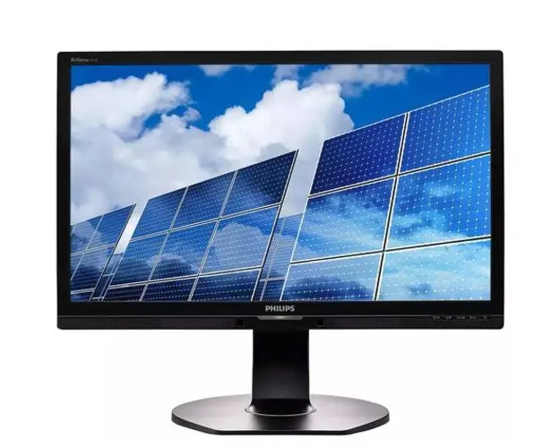 Monitor Refurbished PHILIPS 221B6Q, 21.5 Inch Full HD IPS LED, VGA, DVI, Display Port, USB