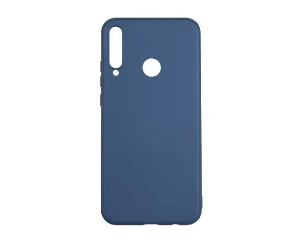 Husa din Silicon Soft Slim pentru Huawei Y6P (Albastru)