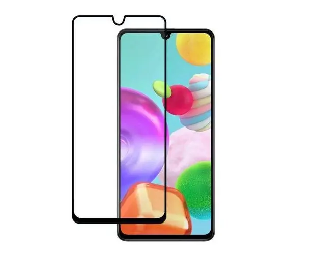 Folie Sticla Flexibila Wozinsky pentru Samsung Galaxy A41, Full Cover, 9H (Negru/Transparent)
