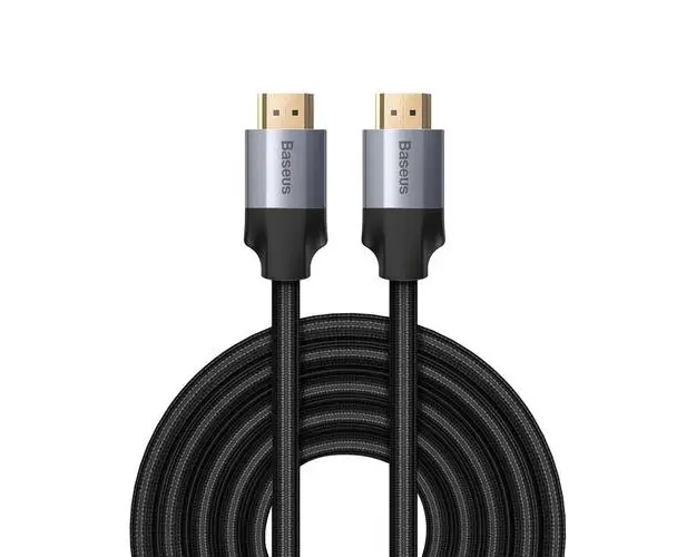 Cablu Baseus Enjoyment Series CAKSX-D0G, HDMI - HDMI, 4k HD, 3m, Negru