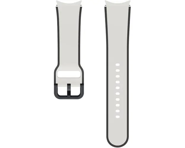 Curea smartwatch Samsung Two-tone Sport Band pentru Galaxy Watch5, 20mm, (M/L) (Sand)