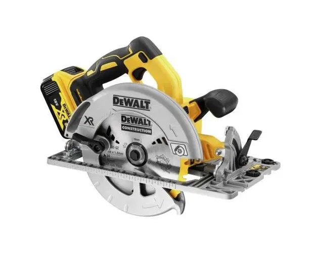 Fierastrau circular compact, 18 V, 2 x 5.0 Ah, valiza TSTAK, DCS572P2-QW, DeWalt