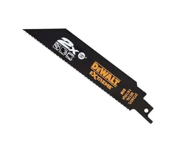 Set 5 bucati panze fierastrau tip sabie, 305 mm, 14/18 TPI, Dewalt