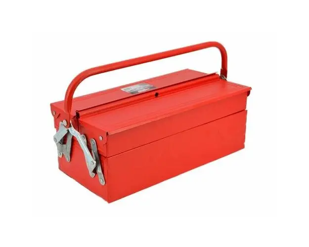 Cutie scule si unelte,cu spatii de stocare, din otel cu deschidere dubla, 3cz. 530x220x160mm , AwTools-AW30982
