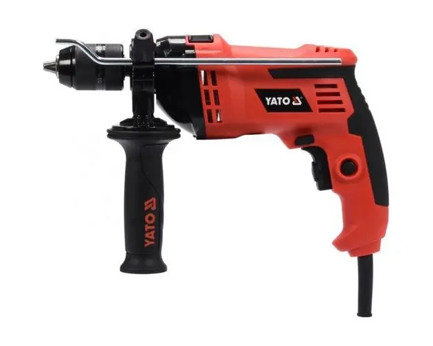 Bormasina cu percutie Yato YT-82036, 810W, 2300rpm, mandrina 13 mm
