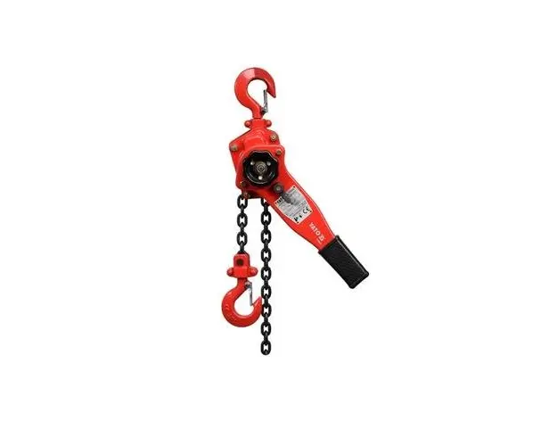 Scripeti cu lant Yato YT-58962, 0.75 Tone, 1.5m