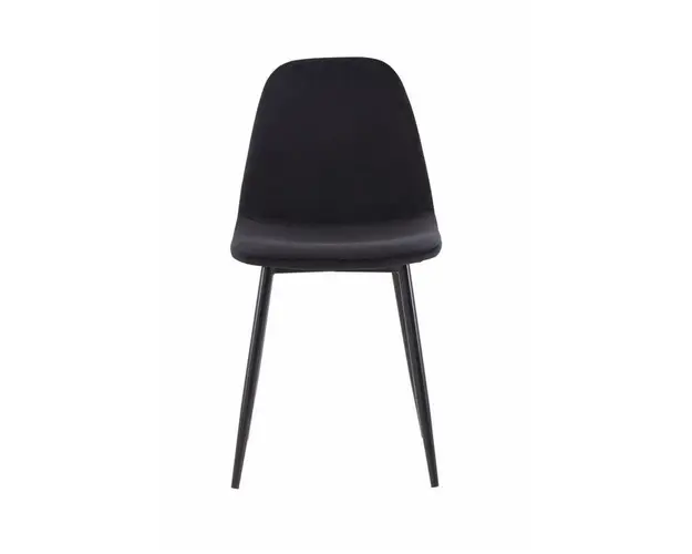 Set 2 scaune dining Jaquard, Negru