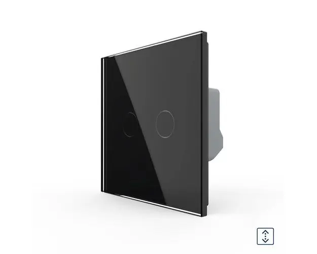 Intrerupator Draperie cu Touch LIVOLO din Sticla  Serie Noua